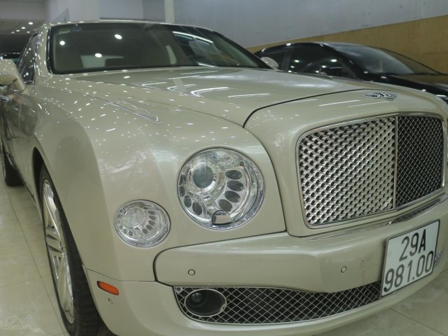 Bán xe Bentley Mulsanne đời 2010, màu kem (be), xe nhập0