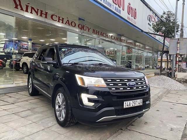 Bán xe Ford Explorer Limited 2.3L EcoBoost sản xuất năm 2017, màu đen, xe nhập0