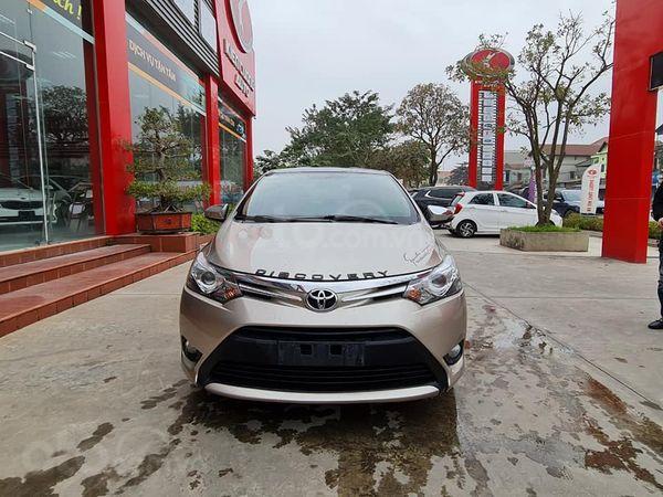 Bán Toyota Vios năm sản xuất 2017, màu vàng số tự động