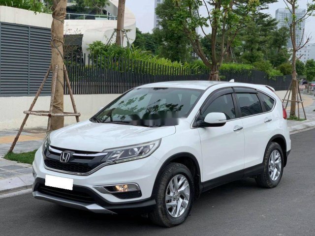 Bán Honda CR V năm 2015, màu trắng0