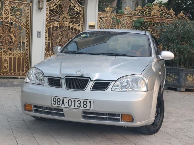 Bán ô tô Daewoo Lacetti sản xuất 2007, màu bạc, xe nhập0