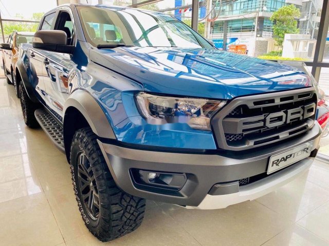 Bán Ford Ranger Raptor đời 2020, màu xanh lam, xe nhập0