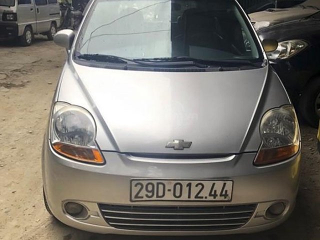 Bán xe Chevrolet Spark Lite Van 0.8 MT năm 2012, màu bạc