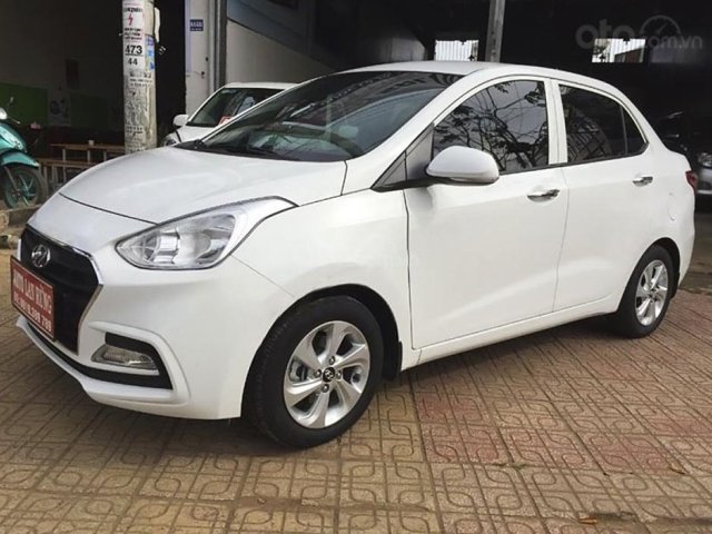 Bán Hyundai Grand i10 sản xuất năm 2019, màu trắng còn mới0