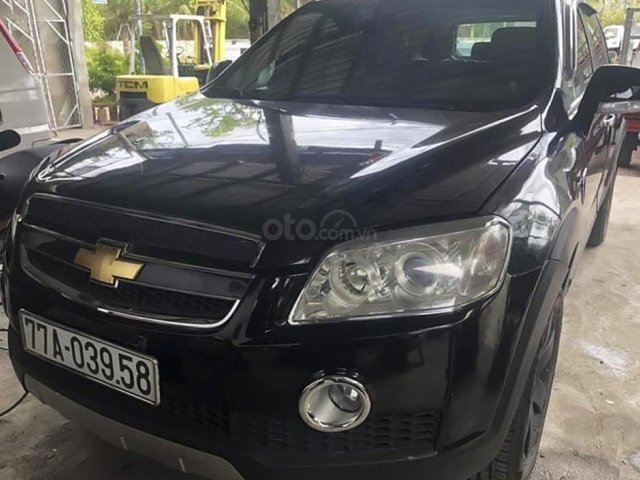 Bán Chevrolet Captiva năm 2007, màu đen còn mới0