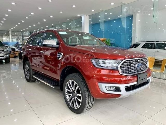 [Ford Thăng Long][ưu đãi khủng] Ford Everest Titanium 2.0L 4x2 AT 2021, giảm ngay 75 triệu + ưu đãi khủng + giao xe ngay0