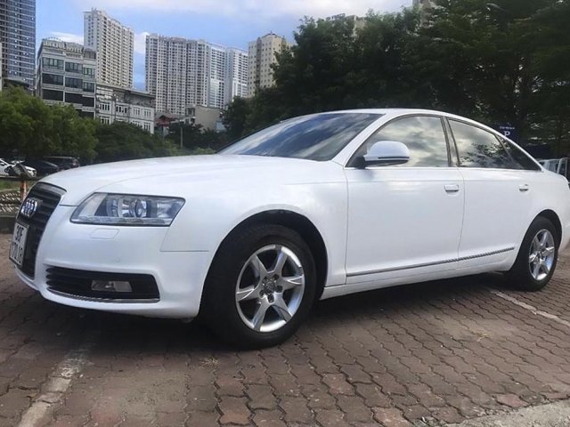 Bán Audi A6 sản xuất năm 2009, màu trắng, xe nhập còn mới0