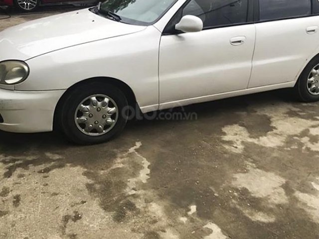 Cần bán lại xe Daewoo Lanos sản xuất năm 2003, màu trắng còn mới, 60 triệu0