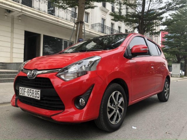 Bán Toyota Wigo sản xuất 2018, màu đỏ, nhập khẩu, giá 363tr0