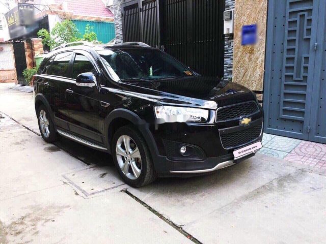 Bán Chevrolet Captiva đời 2015, màu đen, xe nhập 