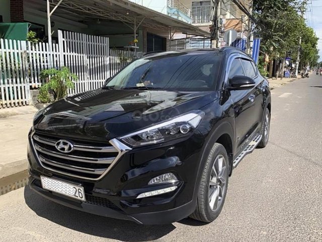 Bán Hyundai Tucson năm 2017, màu đen, nhập khẩu nguyên chiếc còn mới