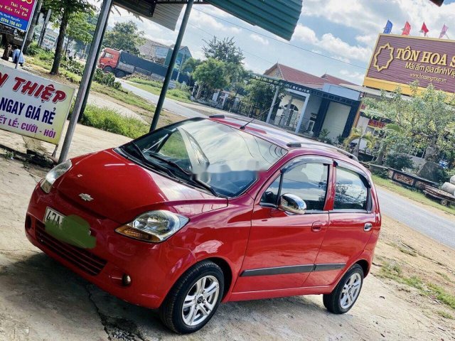 Bán Chevrolet Spark năm sản xuất 2009, màu đỏ, xe nhập, giá tốt0