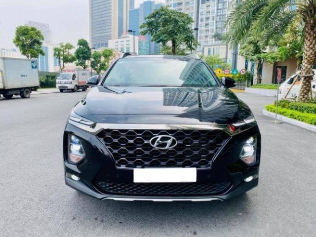 Bán ô tô Hyundai Santa Fe năm 2020, màu đen0