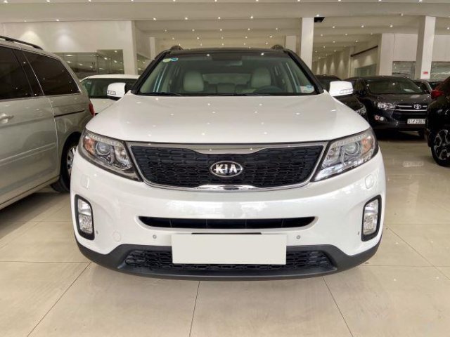 Xe Kia Sorento năm 2016, màu trắng, giá thấp, động cơ ổn định