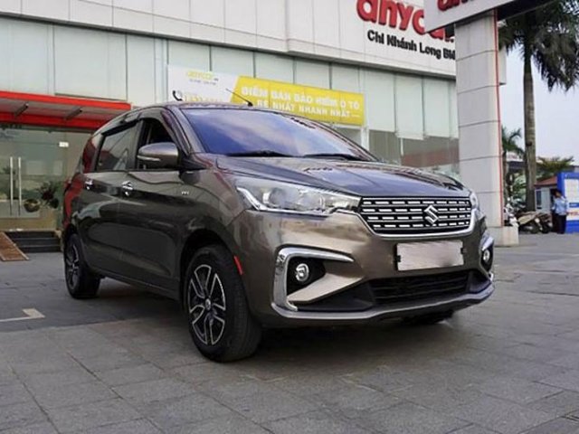 Cần bán xe Suzuki Ertiga năm sản xuất 2019, màu xám, xe nhập còn mới, giá tốt