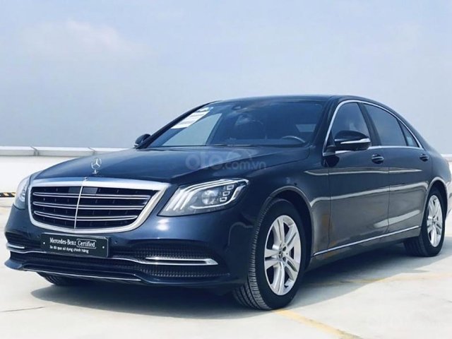 Bán Mercedes S450 sản xuất 2017, màu xanh lam0