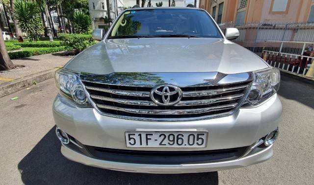 Cần bán Toyota Fortuner sản xuất 2015, màu bạc