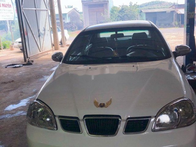 Bán ô tô Daewoo Lacetti sản xuất 2005, màu trắng0