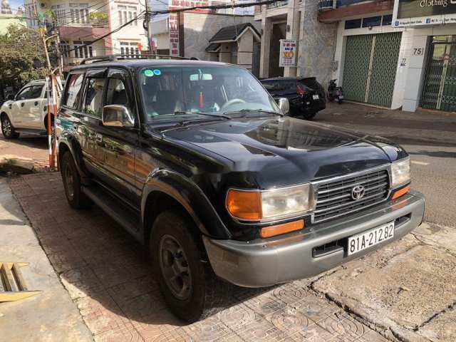 Xe Toyota Land Cruiser sản xuất 1997, màu đen, nhập khẩu 