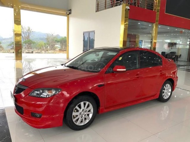 Bán ô tô Mazda 3 1.6 AT năm sản xuất 2009, màu đỏ, xe nhập, giá thấp0