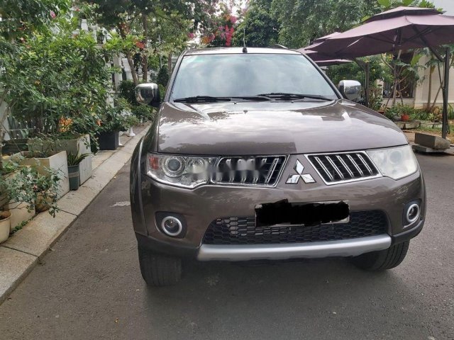 Bán xe Mitsubishi Pajero Sport sản xuất 2012, màu nâu 0