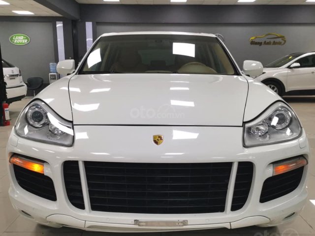 Xe Porsche Cayenne sản xuất năm 2008, màu trắng, nhập khẩu nguyên chiếc0