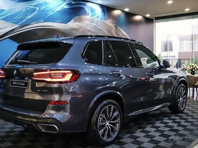 Bán xe BMW X5 xDrive40i M Sport sản xuất năm 2020, màu xanh lam, xe nhập0