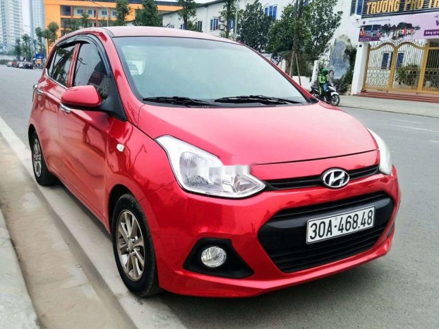 Bán Hyundai Grand i10 đời 2015, màu đỏ, nhập khẩu 