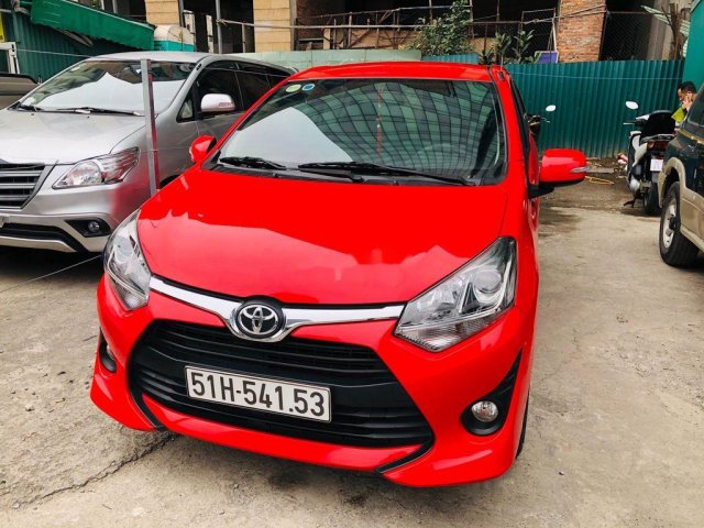 Cần bán gấp Toyota Wigo đời 2019, màu đỏ, nhập khẩu 