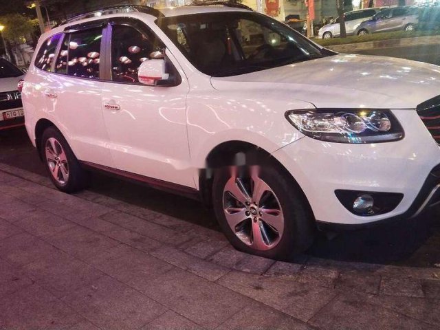 Bán Hyundai Santa Fe đời 2012, màu trắng, nhập khẩu nguyên chiếc0