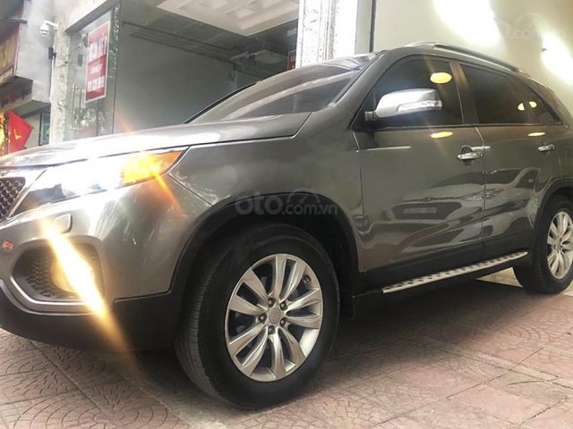 Bán Kia Sorento năm 2010, màu xám, nhập khẩu, giá tốt0