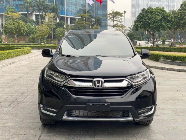 Honda CRV L 1.5 Turbo sx 2018 chạy đúng 20000 km, màu đen bóng bẩy, sang trọng, bản cao cấp nhất