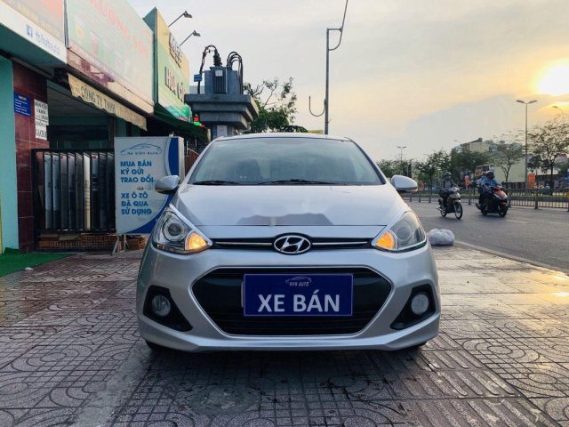 Bán xe Hyundai Grand i10 đời 2015, màu bạc, nhập khẩu 0