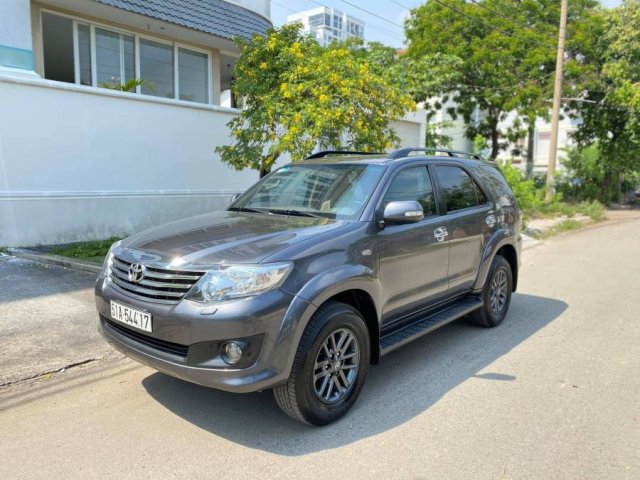 Cần bán gấp Toyota Fortuner năm 2013, màu xám, 595tr0