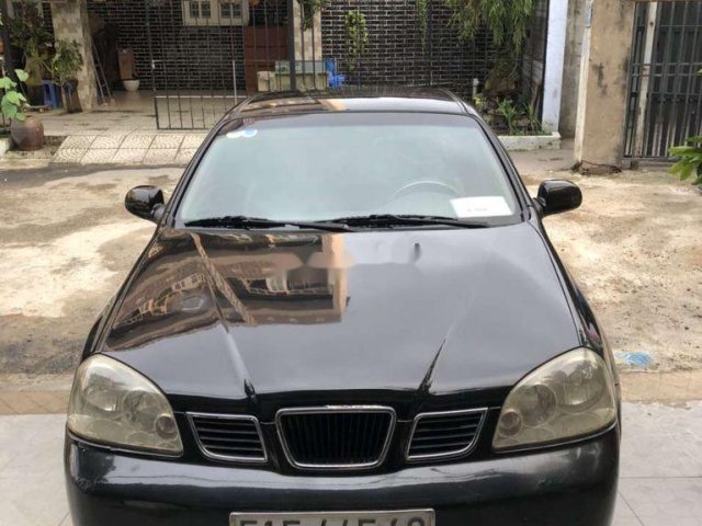 Bán Daewoo Lacetti đời 2004, màu đen0