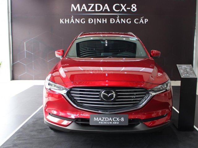 Mazda CX8 ưu đãi lên tới 190 triệu - Hỗ trợ vay đến 80% giá trị xe, chứng minh thu nhập0