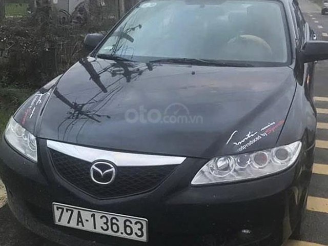 Bán xe Mazda 6 sản xuất 2003, màu đen còn mới