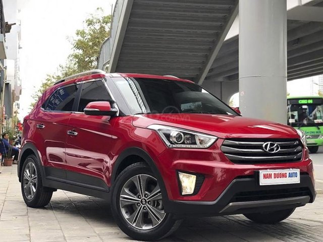 Bán xe Hyundai Creta năm sản xuất 2017, màu đỏ, xe nhập còn mới