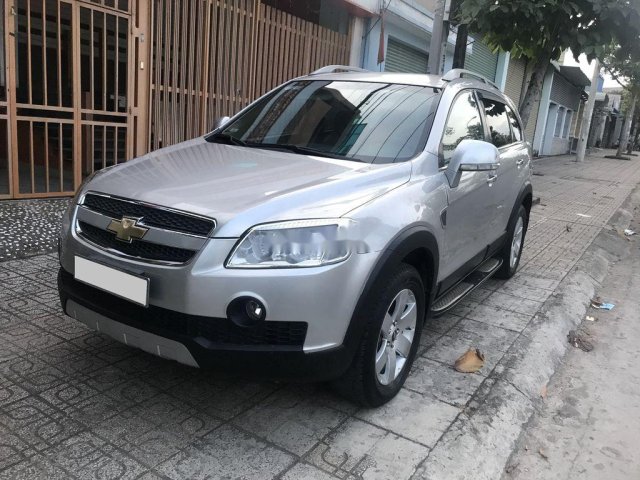 Cần bán lại xe Chevrolet Captiva năm 2008, màu bạc 