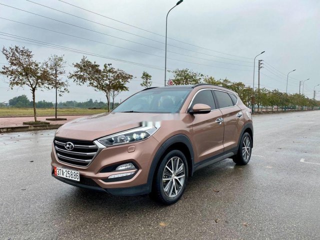 Bán ô tô Hyundai Tucson đời 2015, màu nâu, xe nhập 0