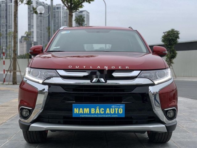 Bán Mitsubishi Outlander đời 2018, màu đỏ, nhập khẩu nguyên chiếc, 755 triệu