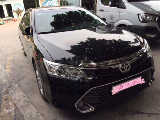 Cần bán Toyota Camry năm 2016, màu đen, nhập khẩu nguyên chiếc