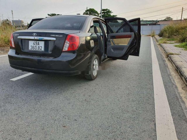 Cần bán lại xe Daewoo Lacetti sản xuất năm 2008, màu đen