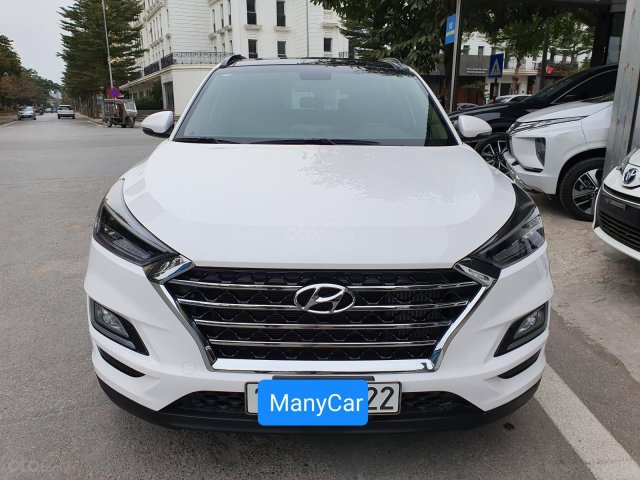 ManyCar bán Hyundai Tucson model 2020, máy dầu, màu trắng0