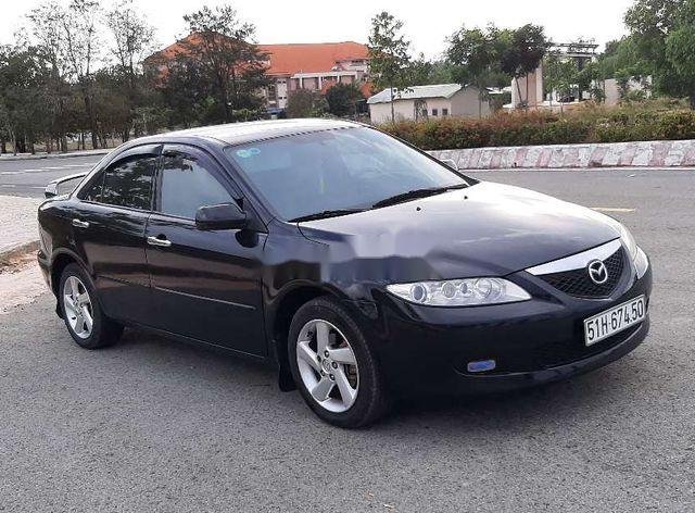 Bán Mazda 6 đời 2003, màu đen, xe nhập 0