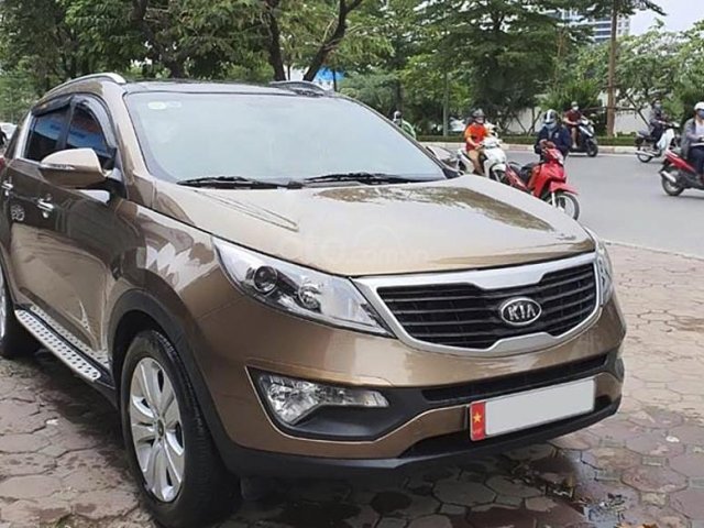 Bán ô tô Kia Sportage sản xuất năm 2011, màu nâu, xe nhập chính chủ0