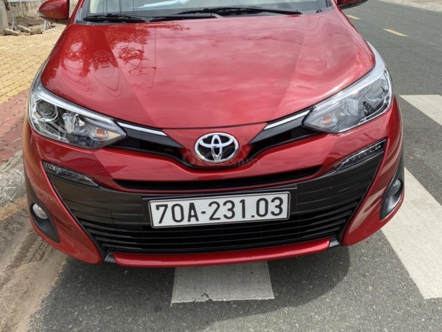 Mới về Toyota Vios sản xuất 2019 1.5G đỏ tình yêu0