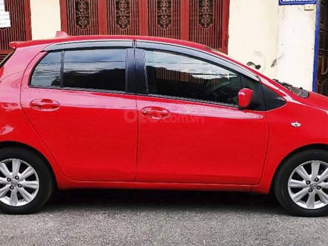 Cần bán lại xe Toyota Yaris 2009, màu đỏ, xe nhập 0