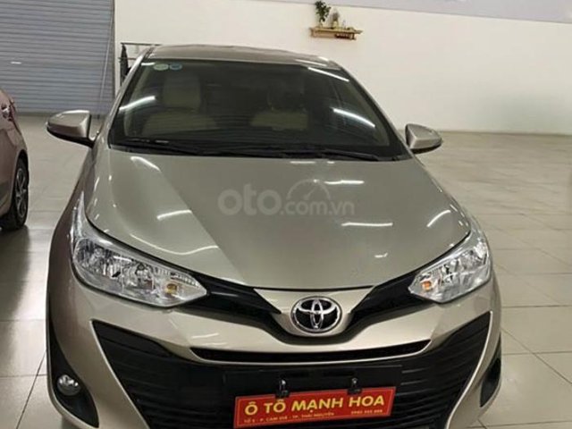 Cần bán Toyota Vios 1.5E CVT 2018, màu bạc, giá 478tr0