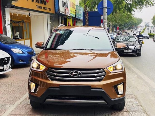 Bán Hyundai Creta năm sản xuất 2015, màu nâu